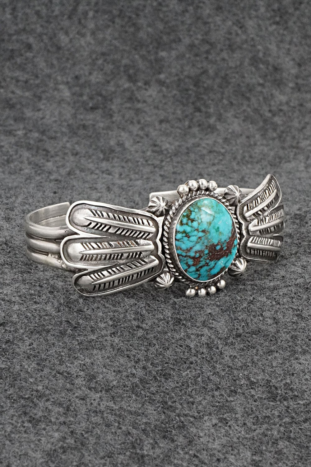 Turquoise & Sterling Silver Bracelet - Daniel Benally