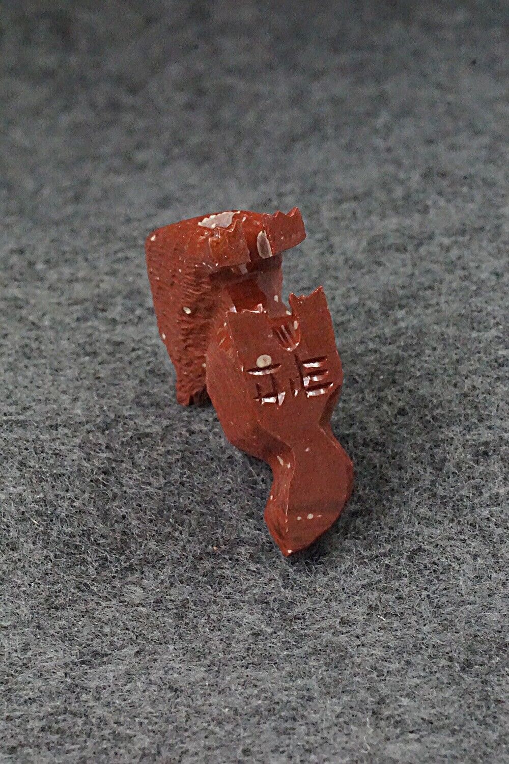 Wolf Zuni Fetish Carving - Jesus Espino
