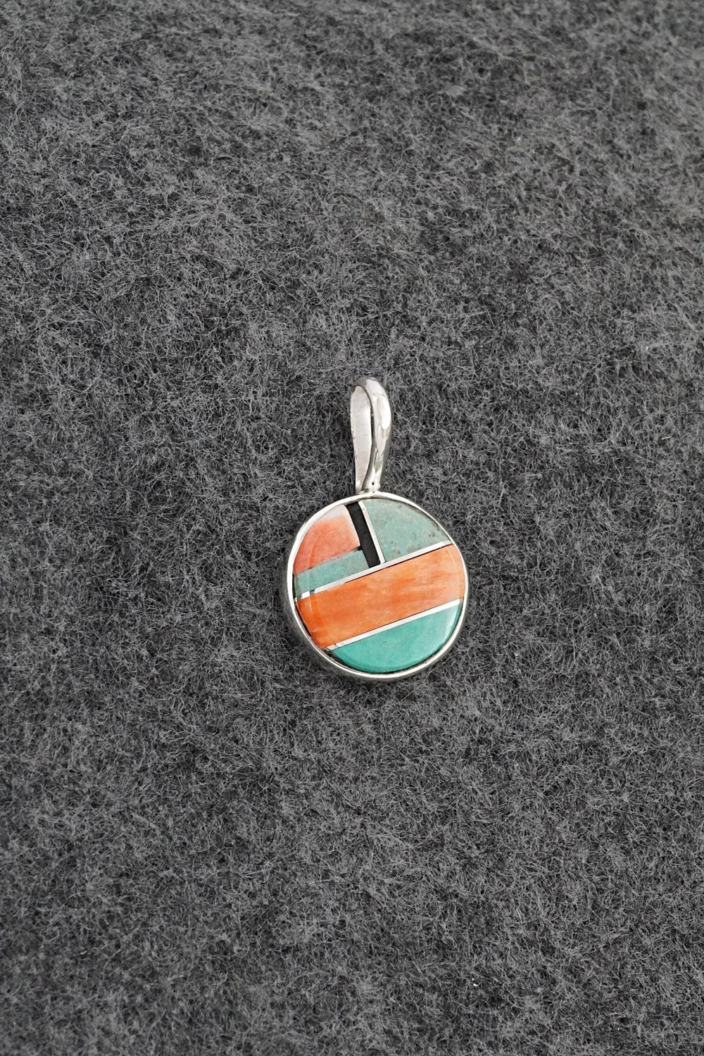 Multi-Stone & Sterling Silver Pendant - Joseph Martinez