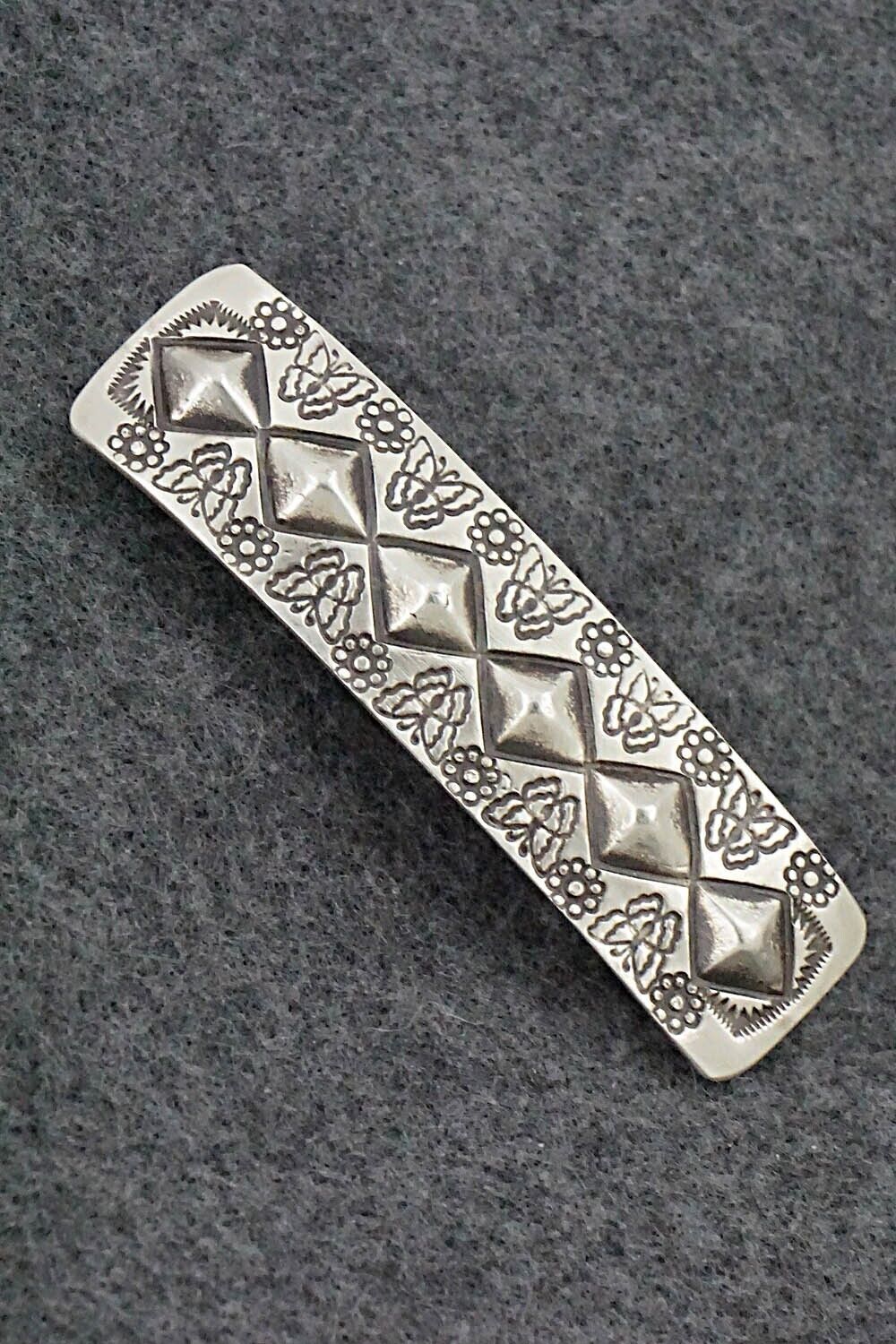 Sterling Silver Hair Barrette - Calvin Martinez
