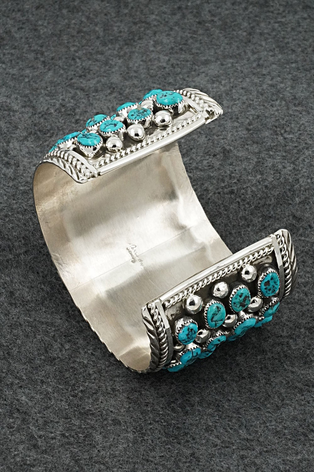 Turquoise & Sterling Silver Bracelet - Darlene Begay