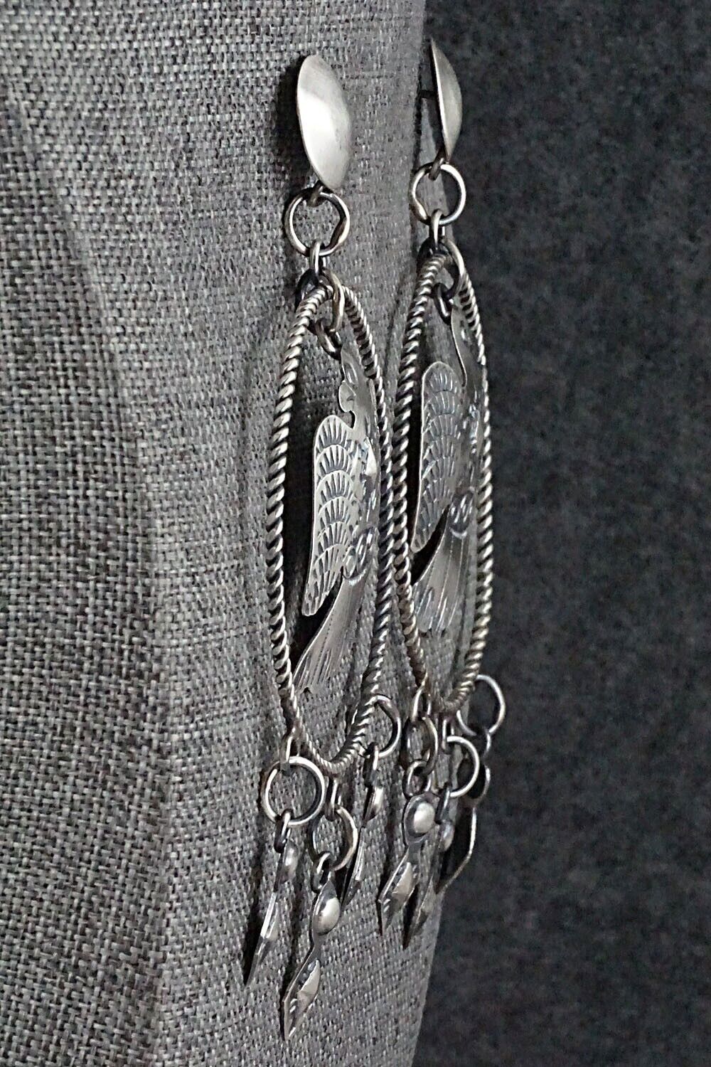 Sterling Silver Earrings - Gabrielle Yazzie