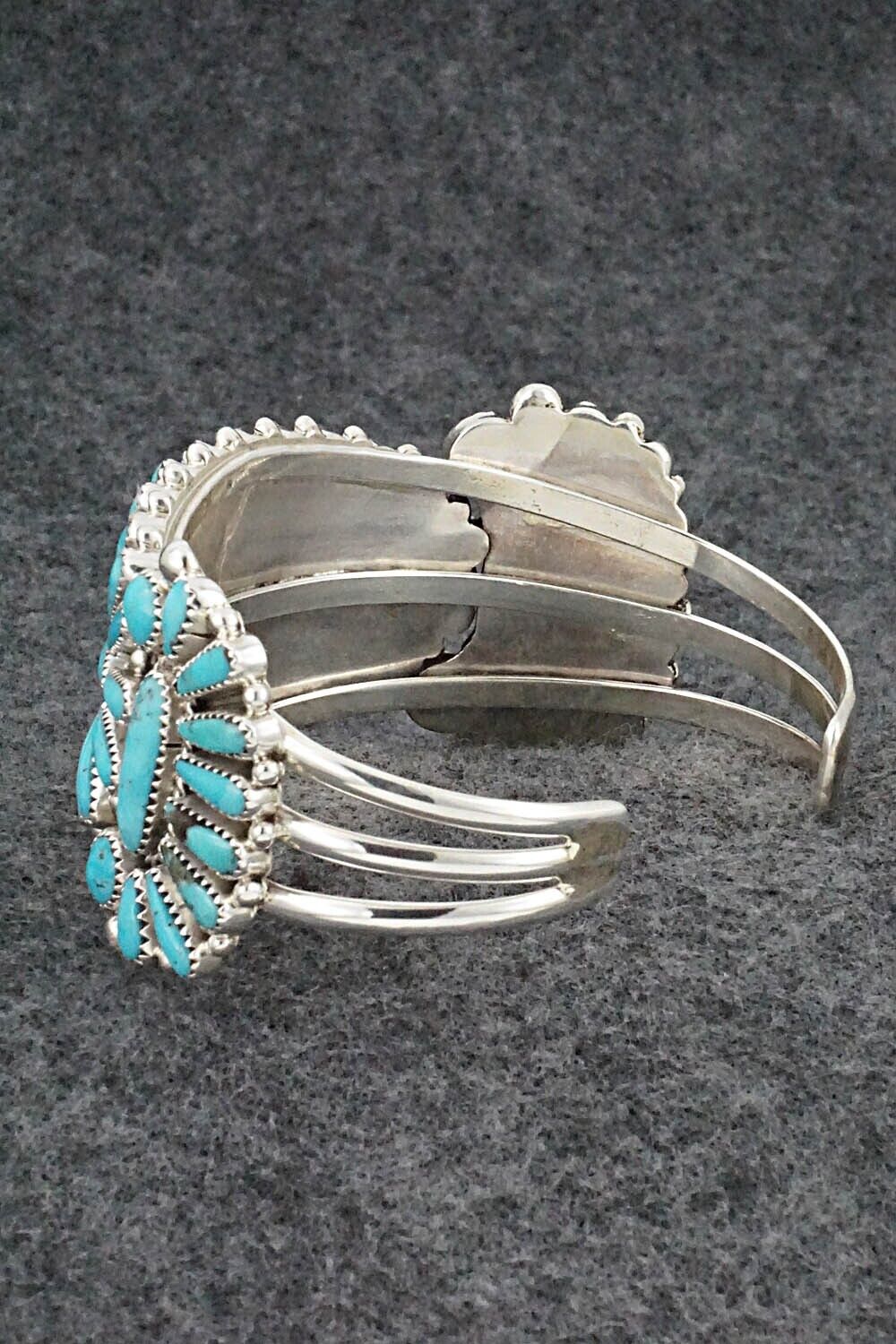 Turquoise & Sterling Silver Bracelet - Erick Wilson