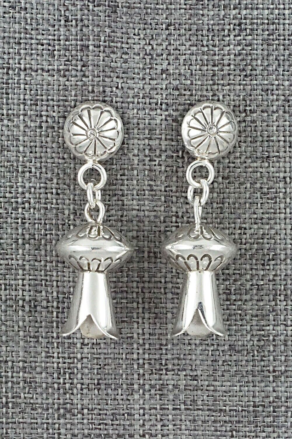 Sterling Silver Earrings - Marie Yazzie