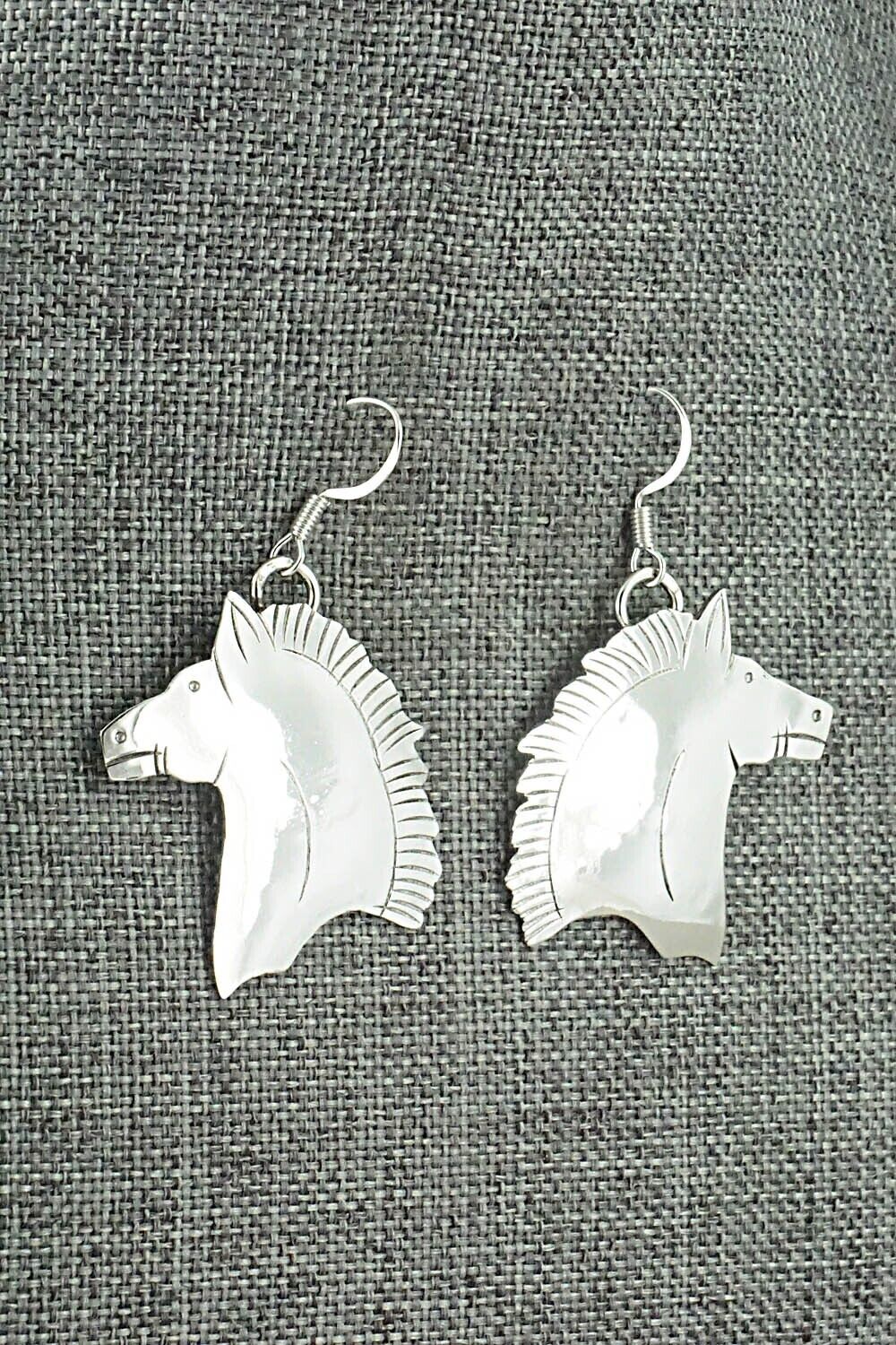 Sterling Silver Earrings - Louise Yazzie