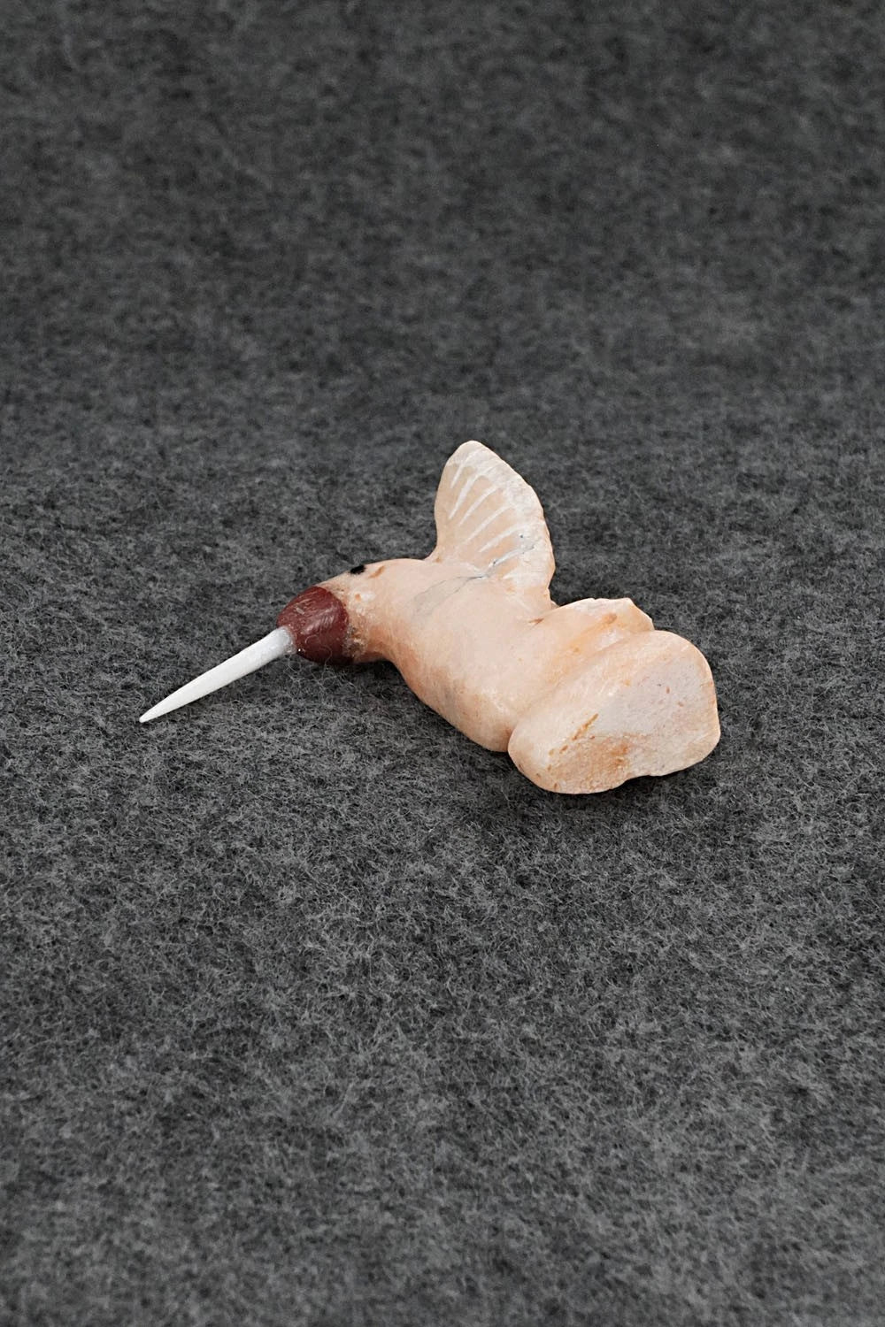 Hummingbird Zuni Fetish Carving - Justin Red Elk