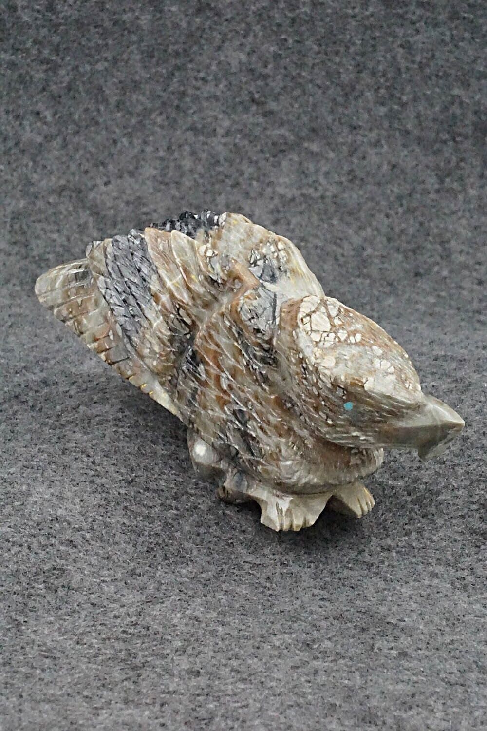 Eagle Zuni Fetish Carving - Tony Mackel