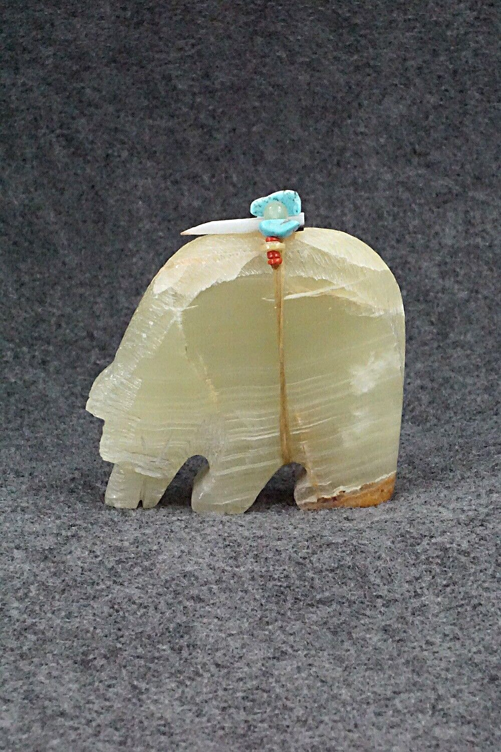 Bear Zuni Fetish Carving - Douglas Martza