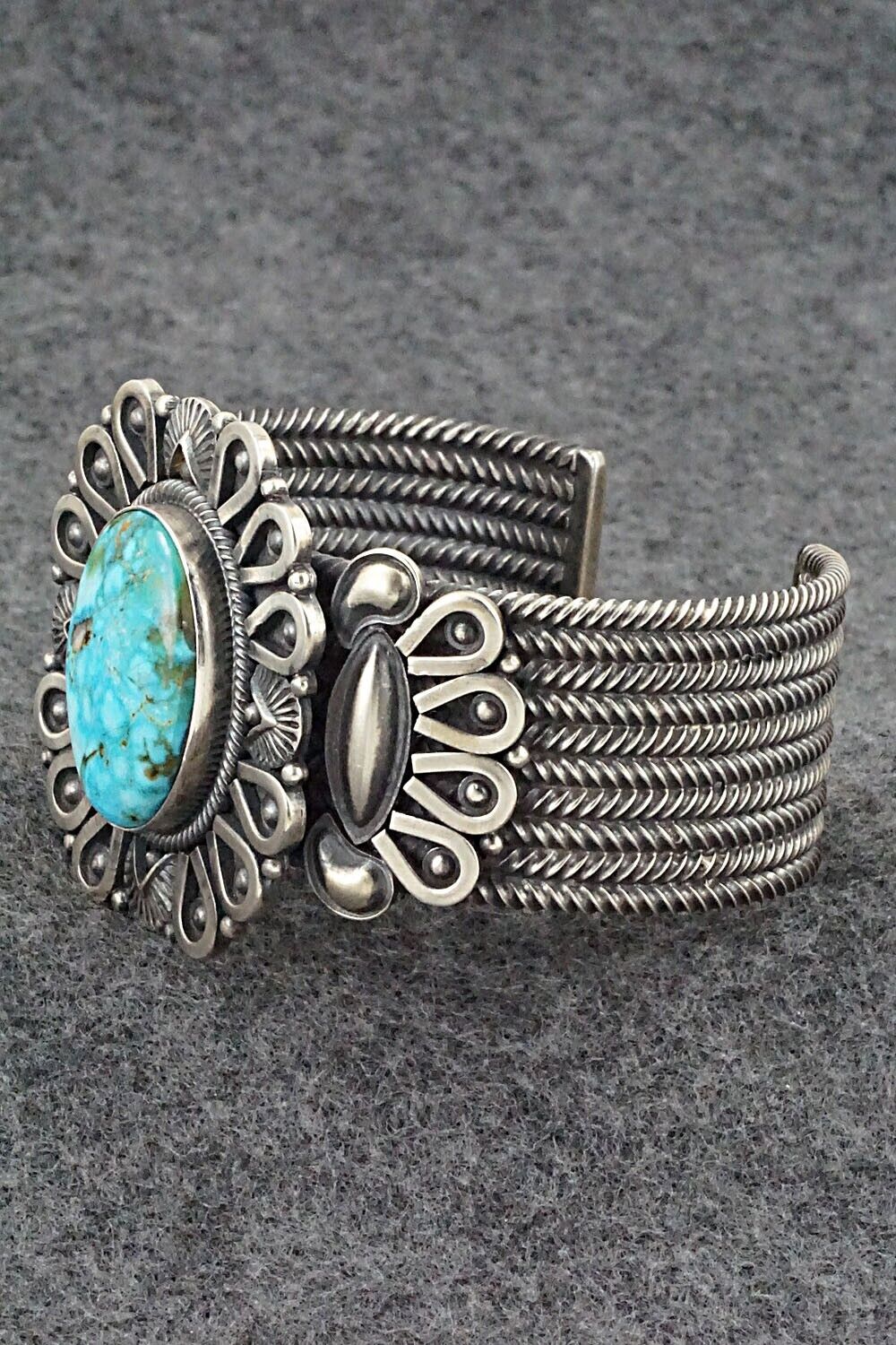 Turquoise & Sterling Silver Bracelet - Derrick Gordon