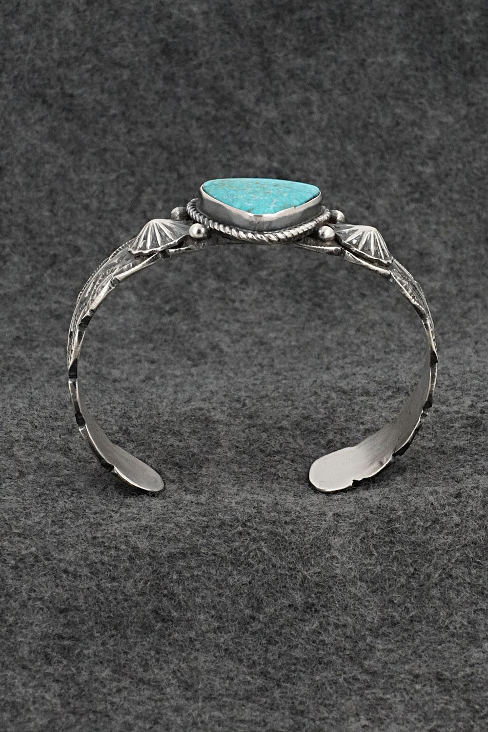 Turquoise & Sterling Silver Bracelet - Tillie Jon
