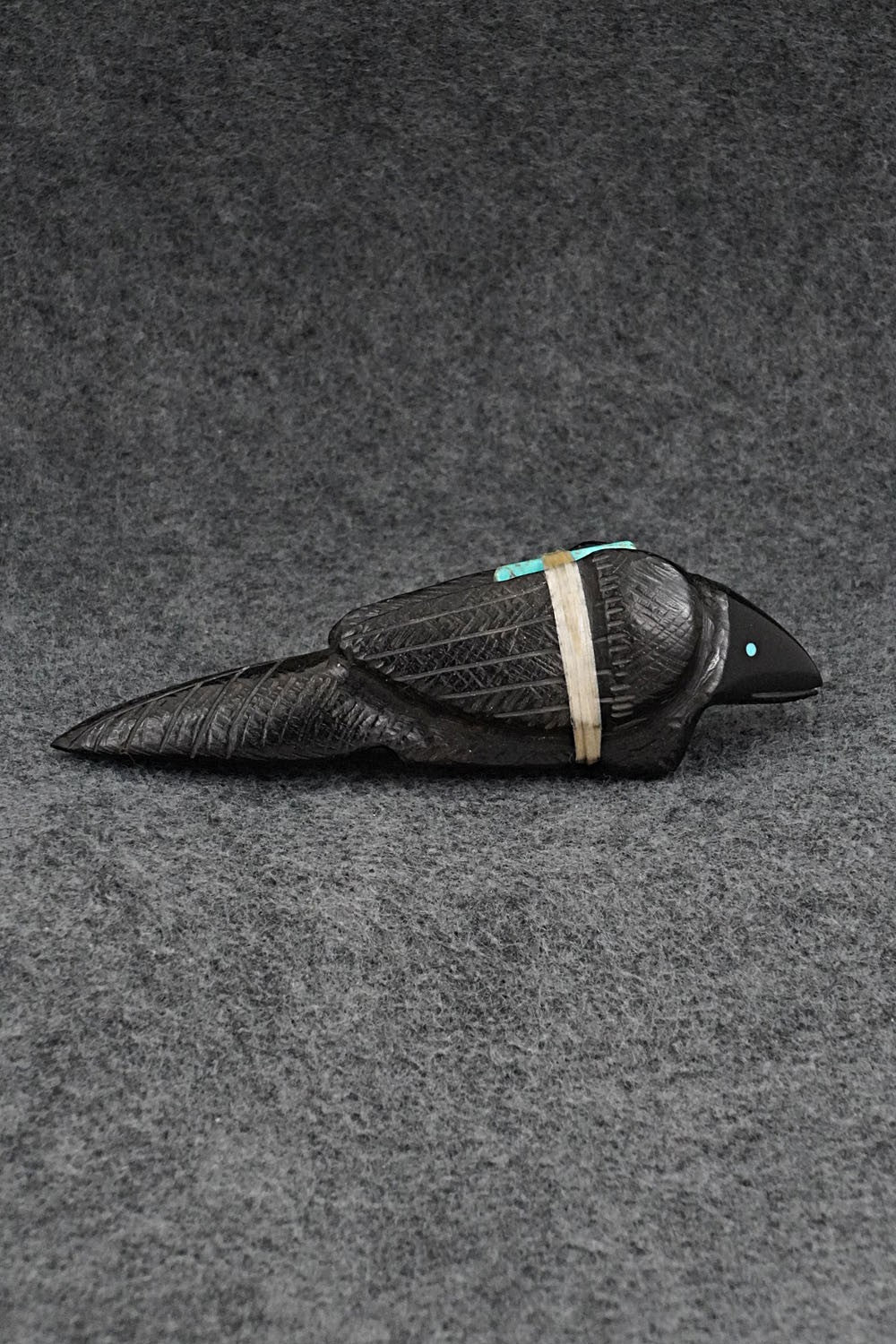 Crow Zuni Fetish Carving - Herb Halate