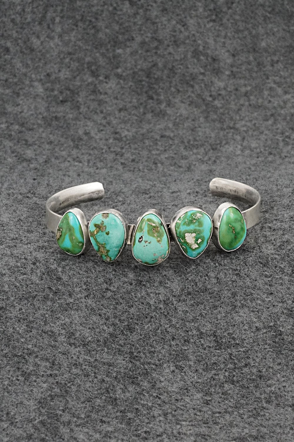 Turquoise & Sterling Silver Bracelet - Verley Betone