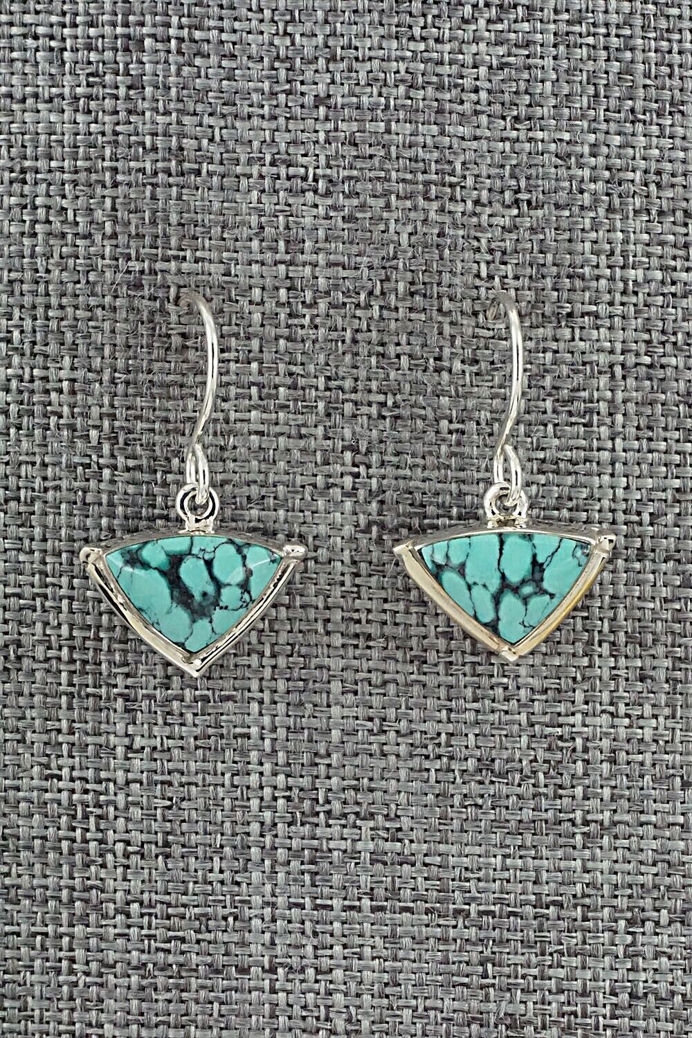 Turquoise & Sterling Silver Earrings - Cathy Webster