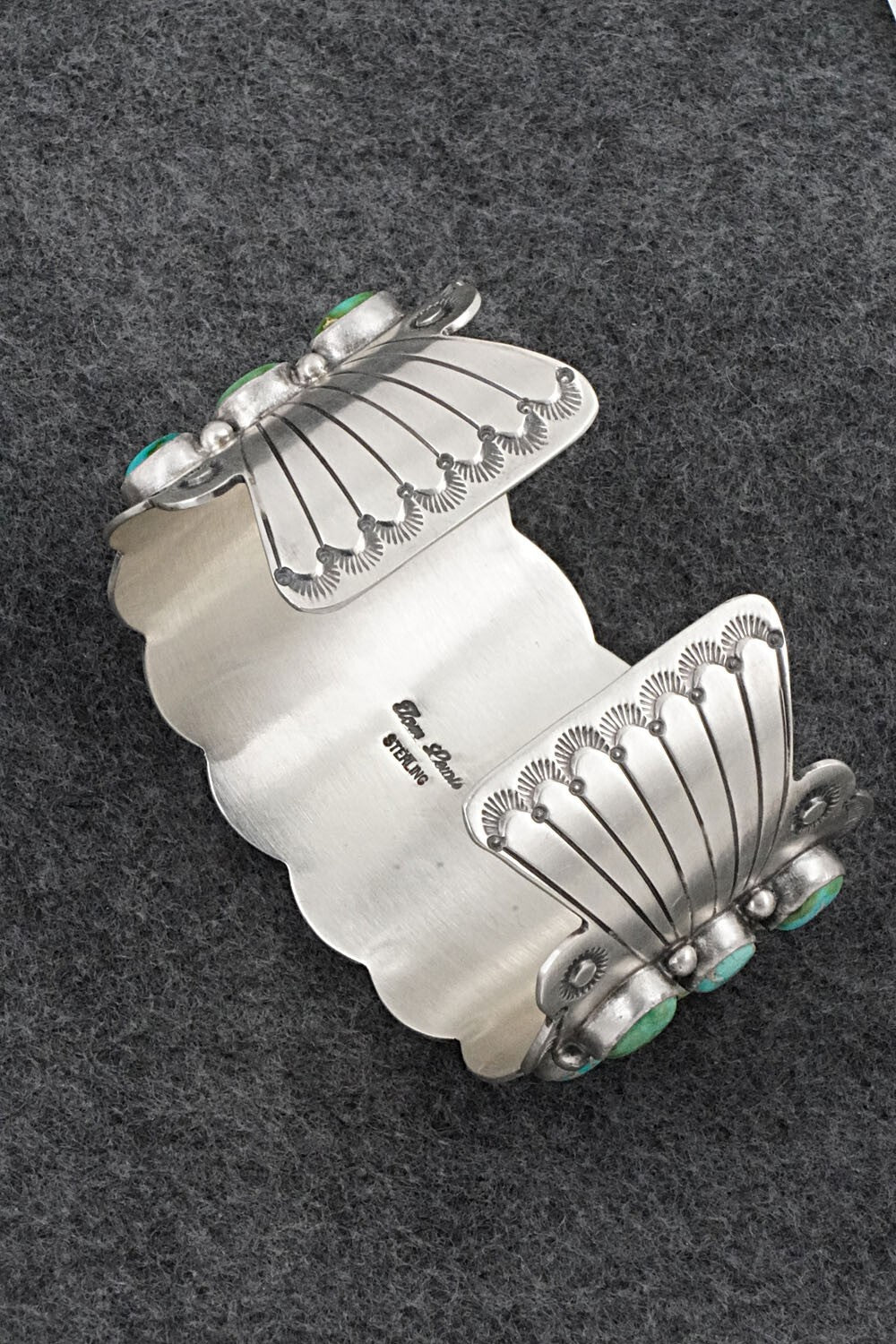 Turquoise & Sterling Silver Bracelet - Tom Lewis