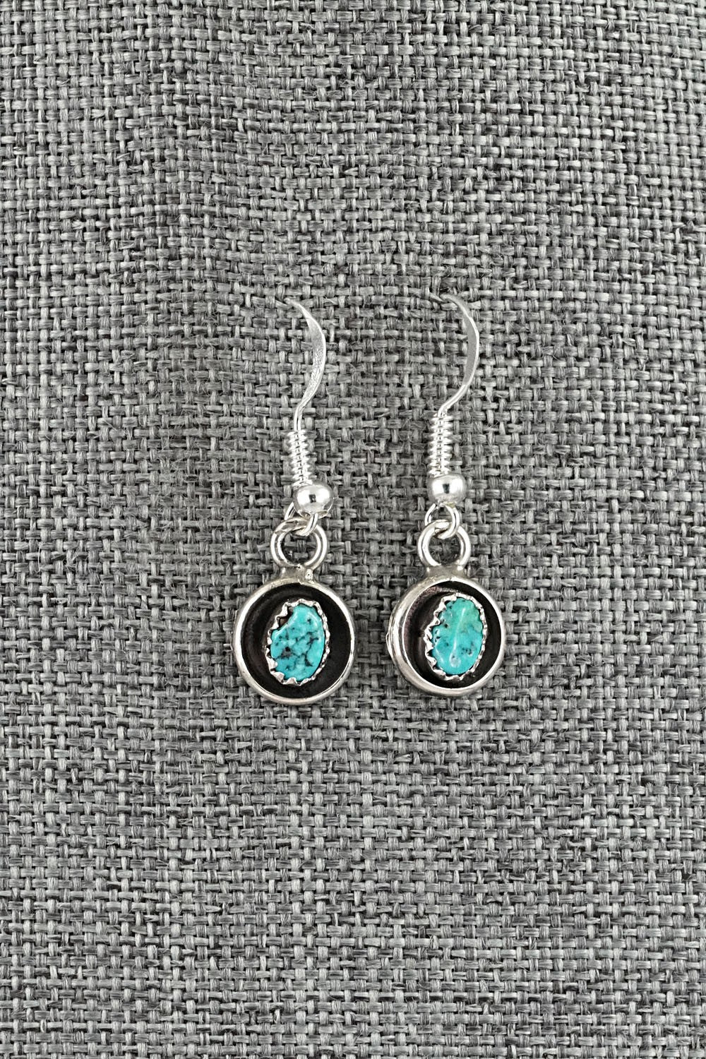Turquoise & Sterling Silver Squash Blossom Set - Phil Garcia