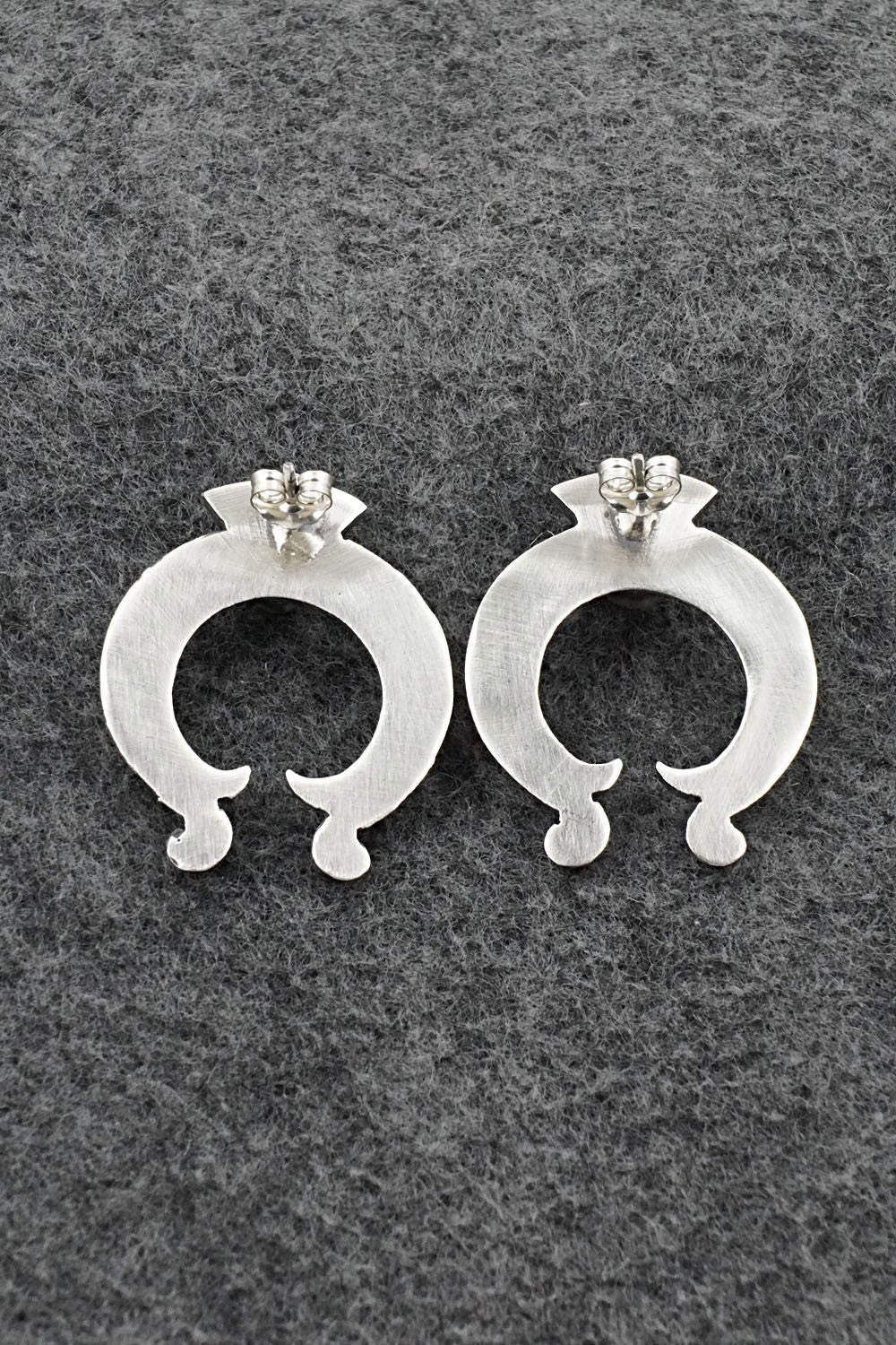 Turquoise & Sterling Silver Earrings - Adrienne Gordon