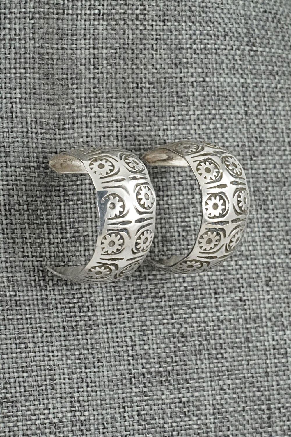 Sterling Silver Hoop Earrings - Nora Ashley