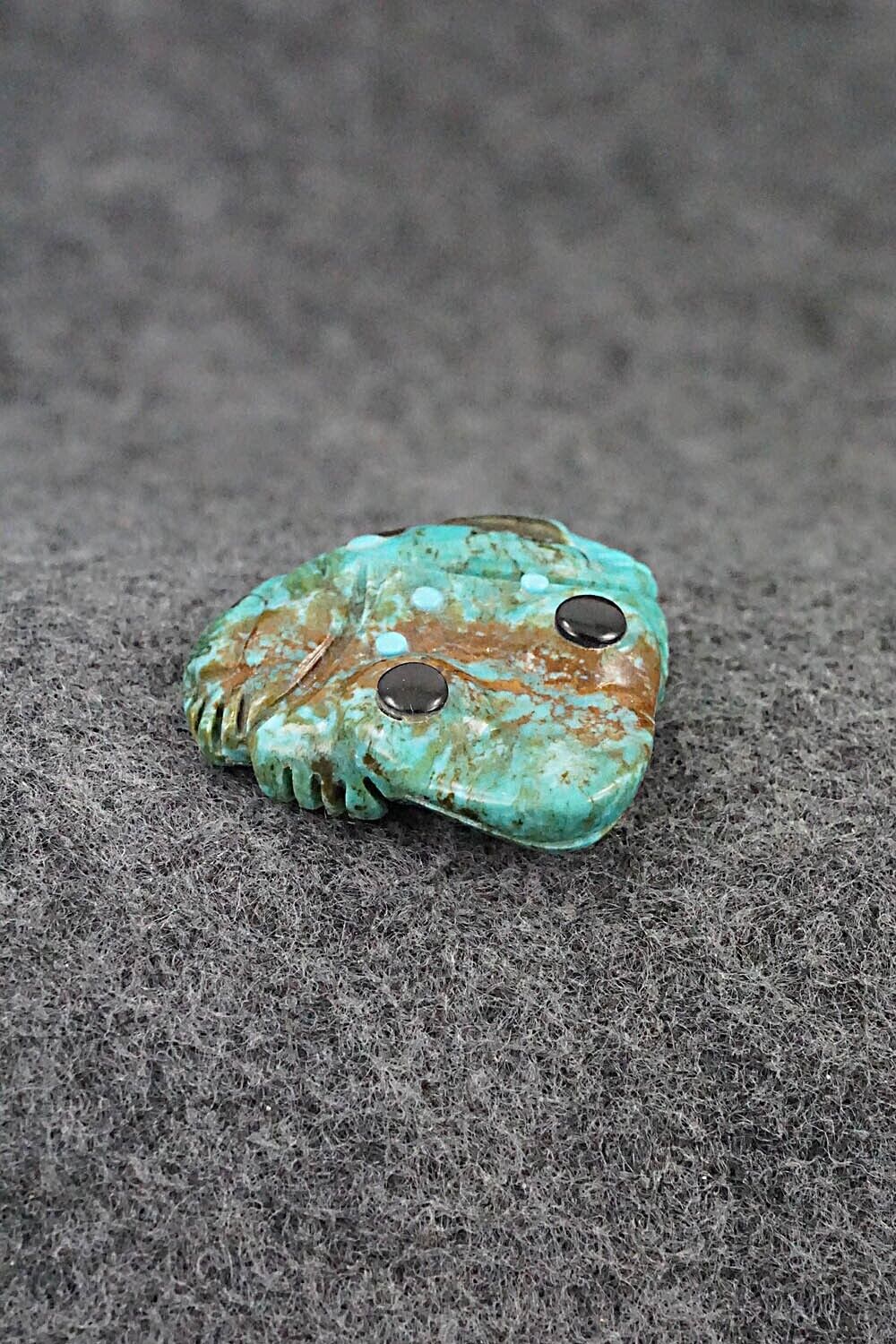 Frog Zuni Fetish Carving - Reynold Lunasee