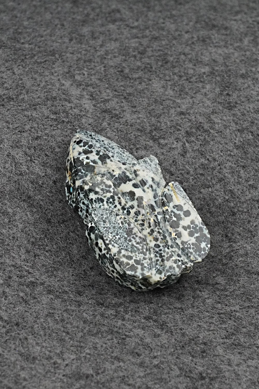 Frog Zuni Fetish Carving - Alex Tsethalakai