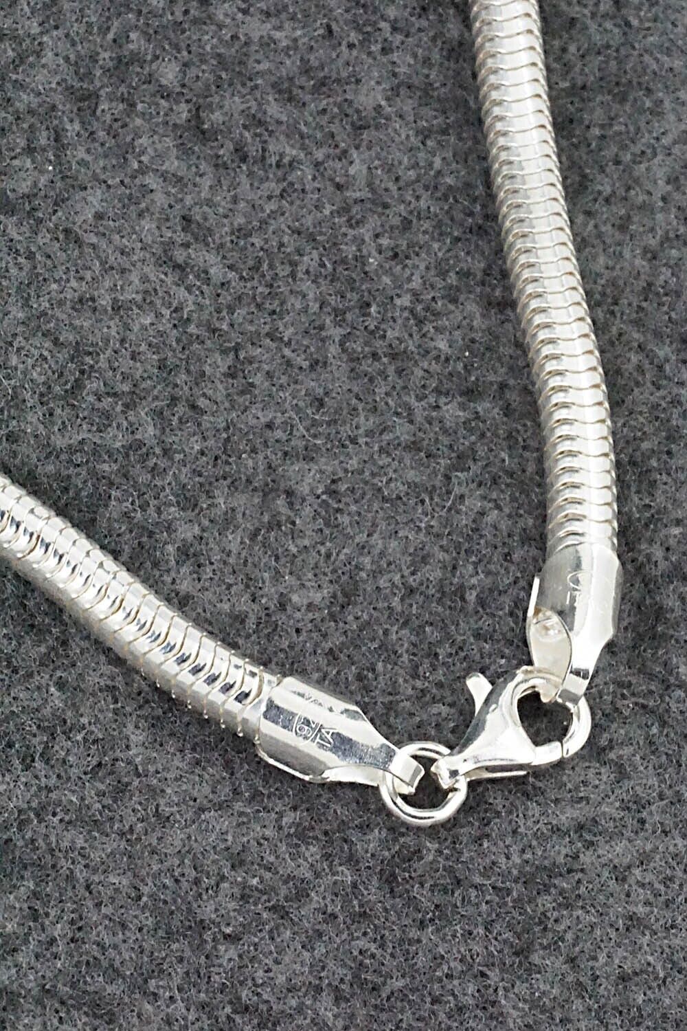 Sterling Silver Chain Necklace - Sterling Silver 18"