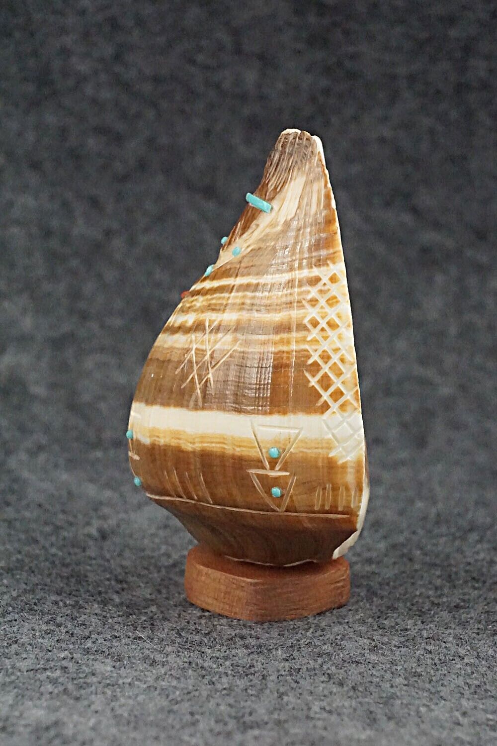 Corn Maiden Zuni Fetish Carving - Brandon Phillips