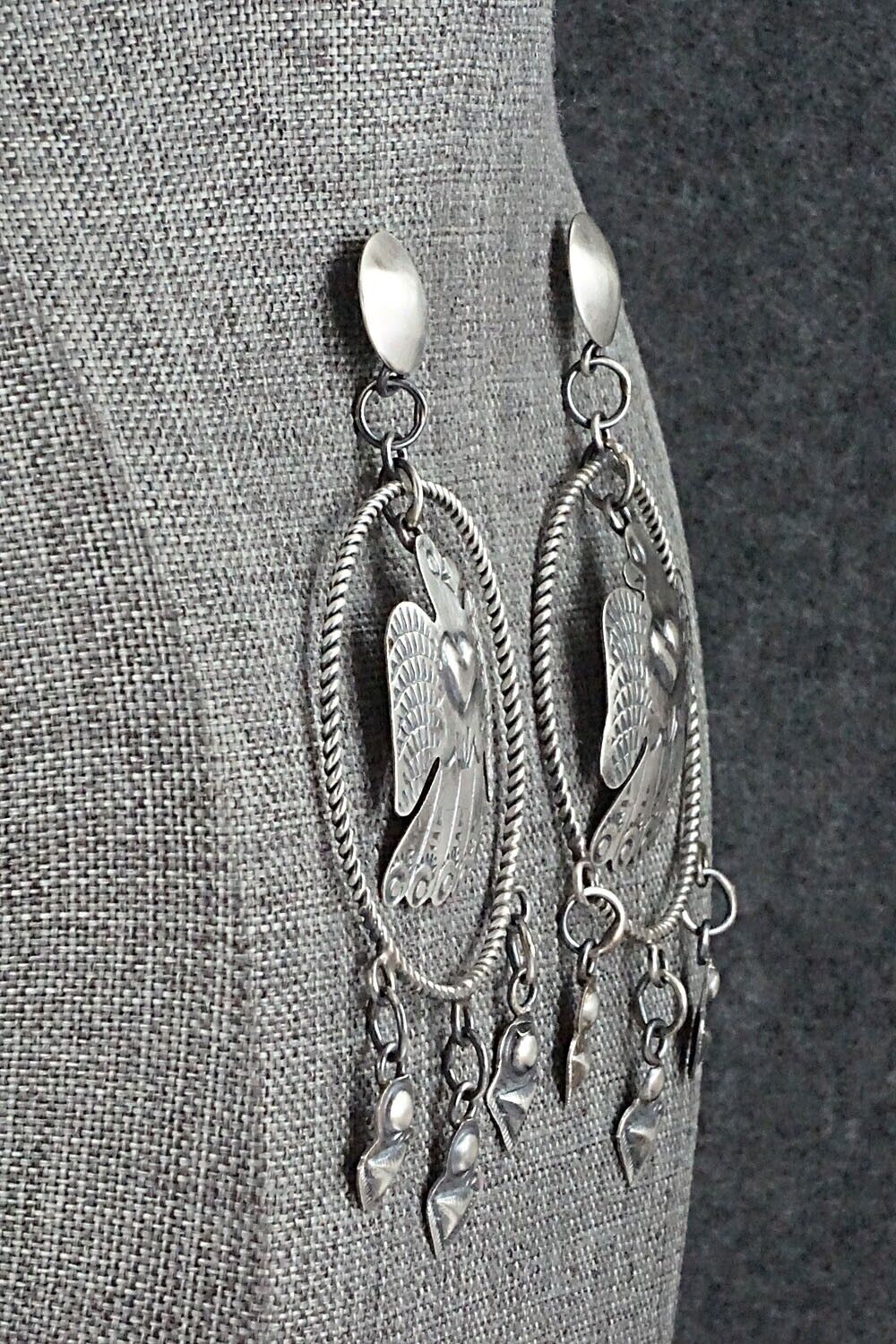 Sterling Silver Earrings - Gabrielle Yazzie
