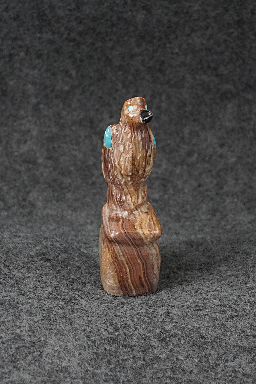 Bird Zuni Fetish Carving - Freddie Leekya