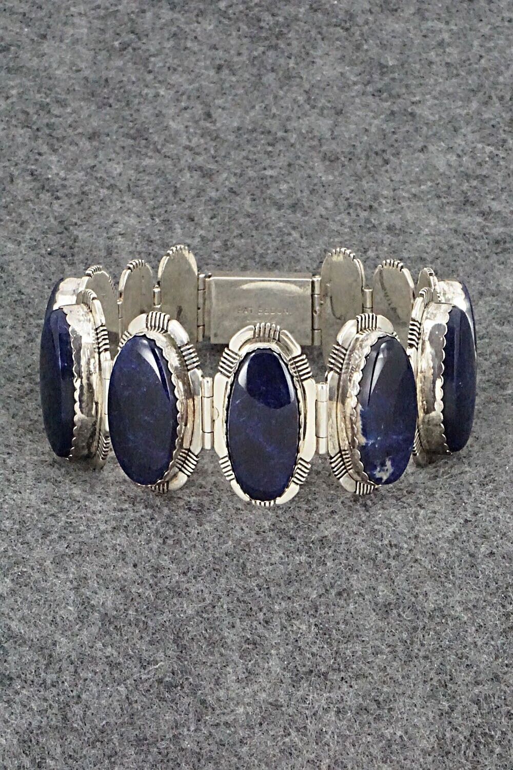 Sodalite & Sterling Silver Bracelet - Pat Bedoni