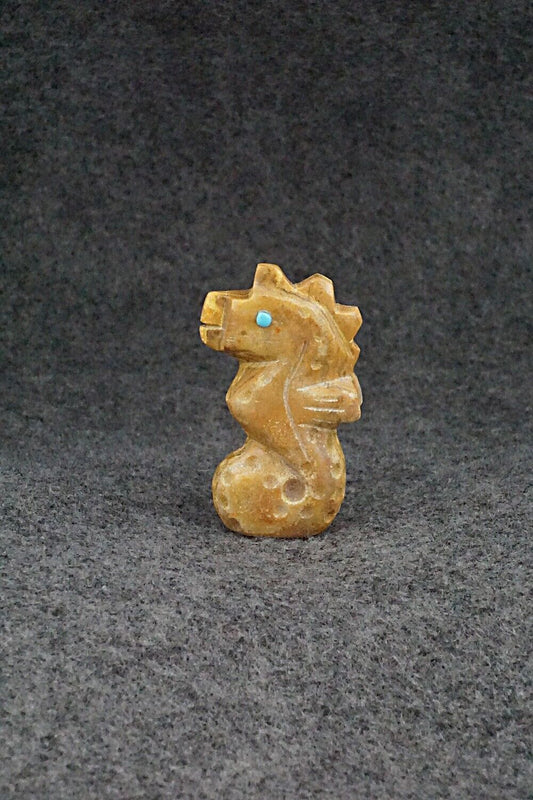 Seahorse Zuni Fetish Carving - Cody Chavez