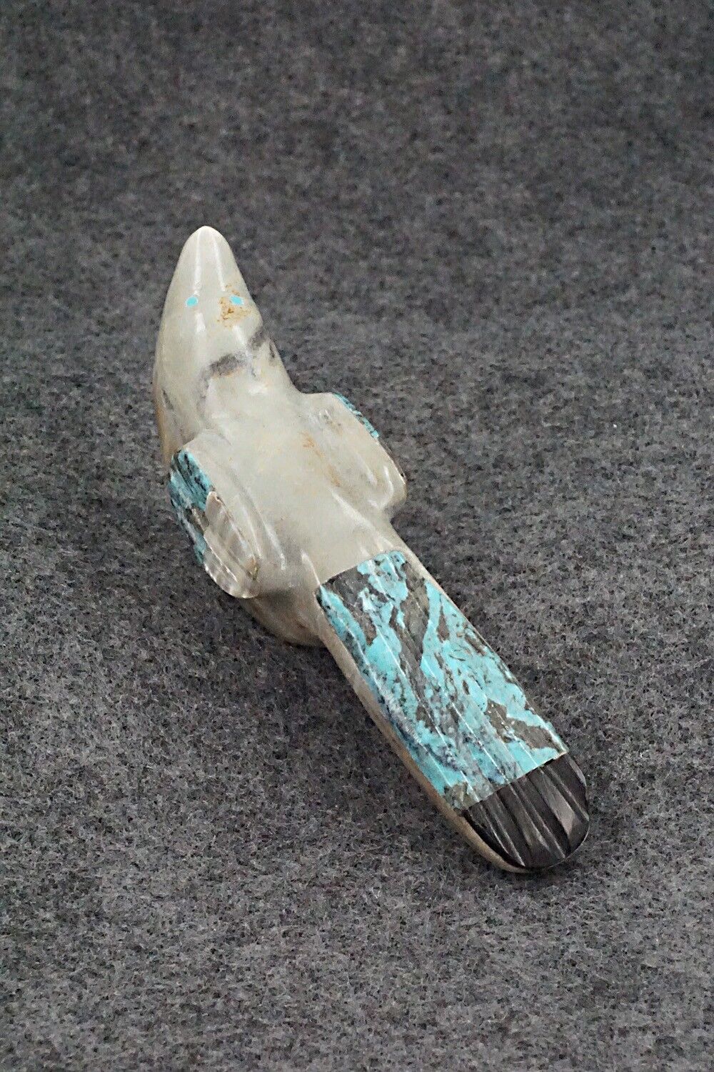 Bird Zuni Fetish Carving - Delvin Leekya