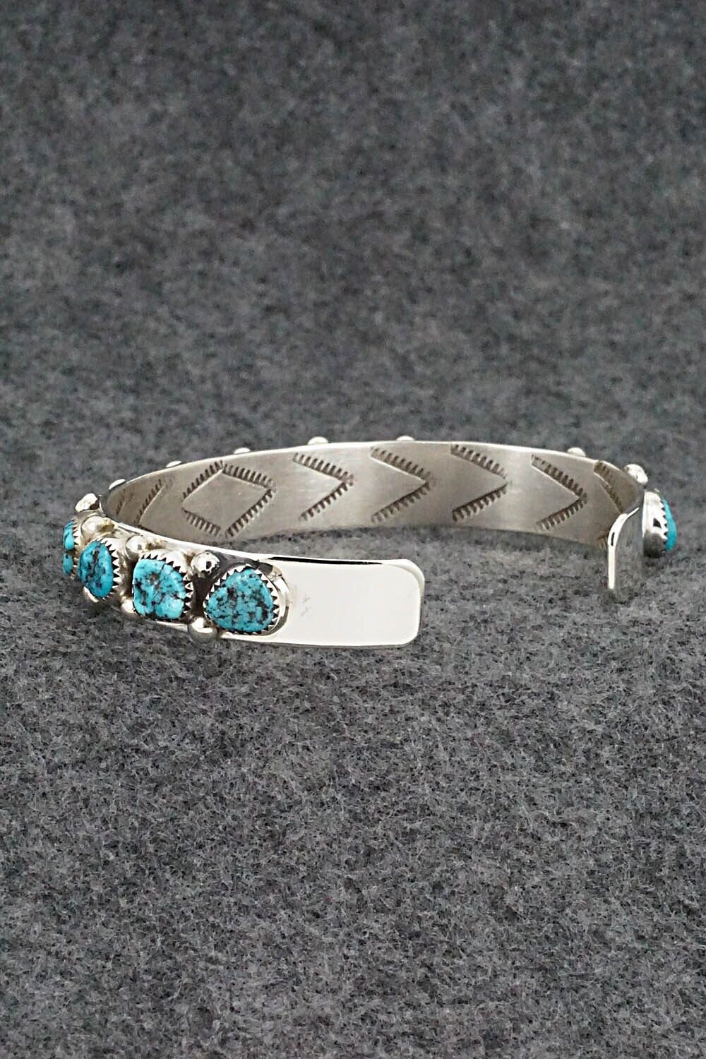 Turquoise & Sterling Silver Bracelet - Darlene Begay