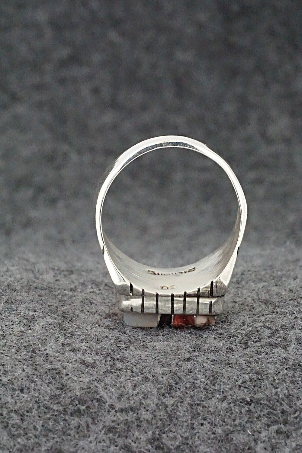 Multi-Stone & Sterling Silver Ring - Trevor Jack - Size 10.25