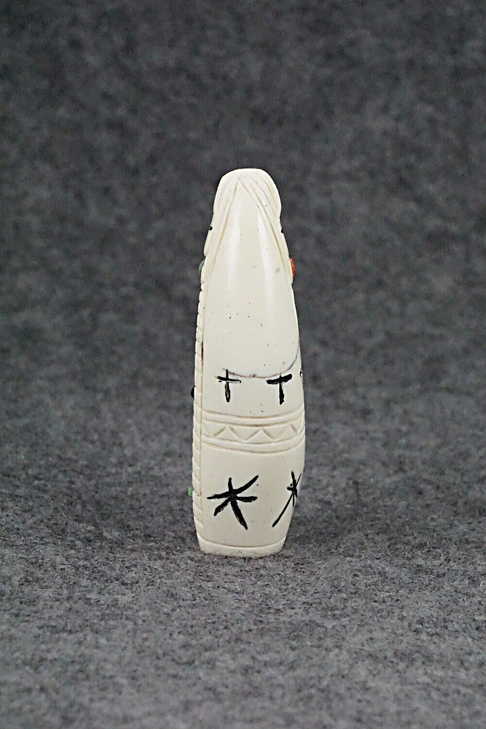 Corn Maiden Zuni Fetish Carving - Sandra Quandelacy