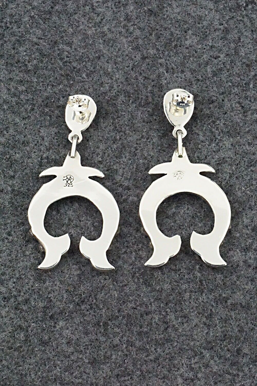 Turquoise & Sterling Silver Earrings - Annie Spencer
