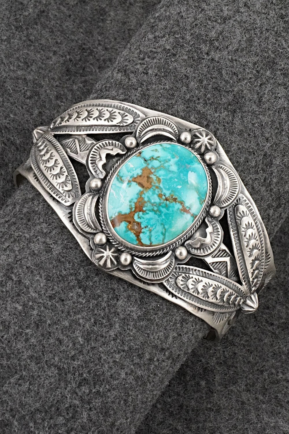 Turquoise & Sterling Silver Bracelet - Randy Boyd