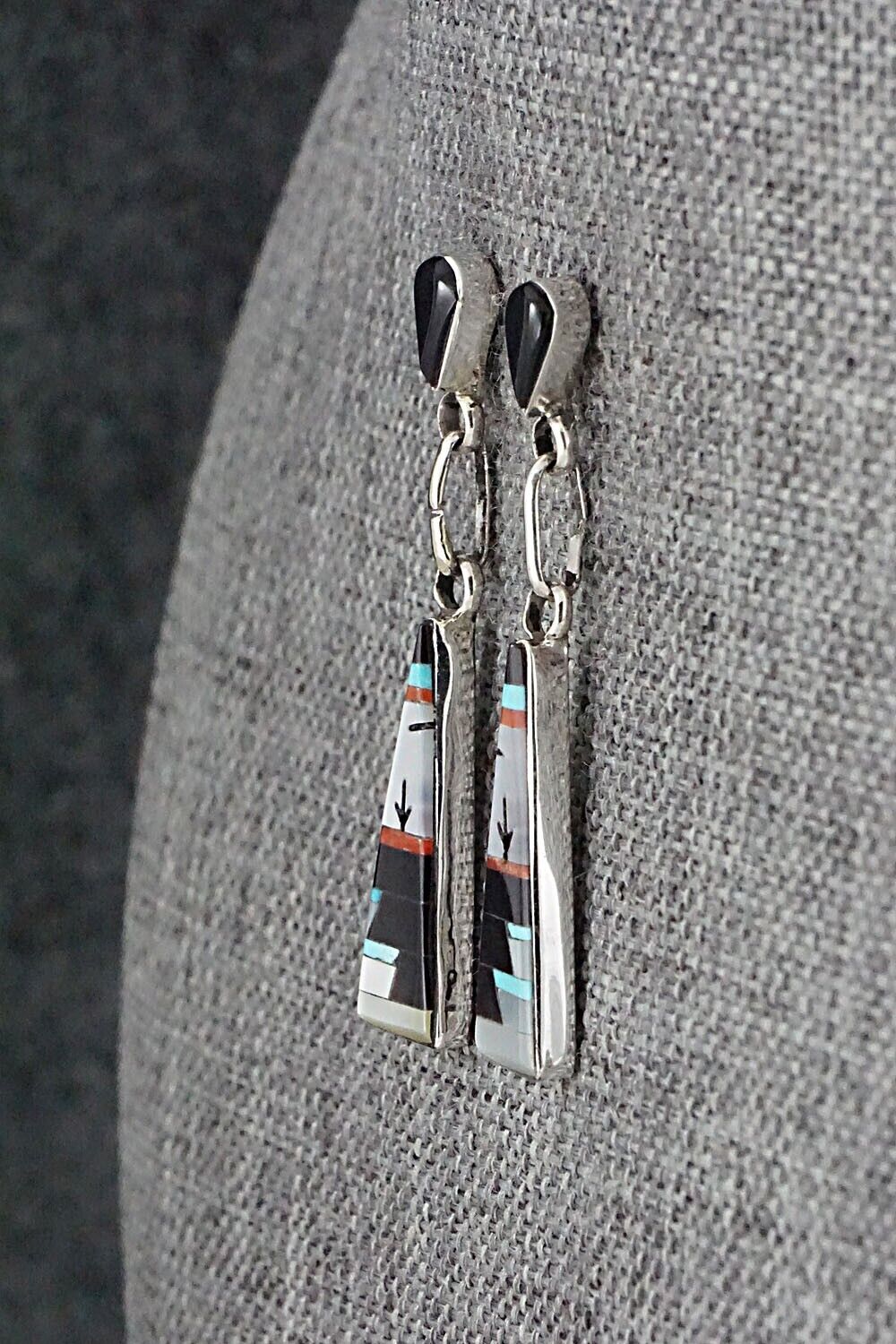 Multi-Stone & Sterling Silver Earrings - Jason Bobelu