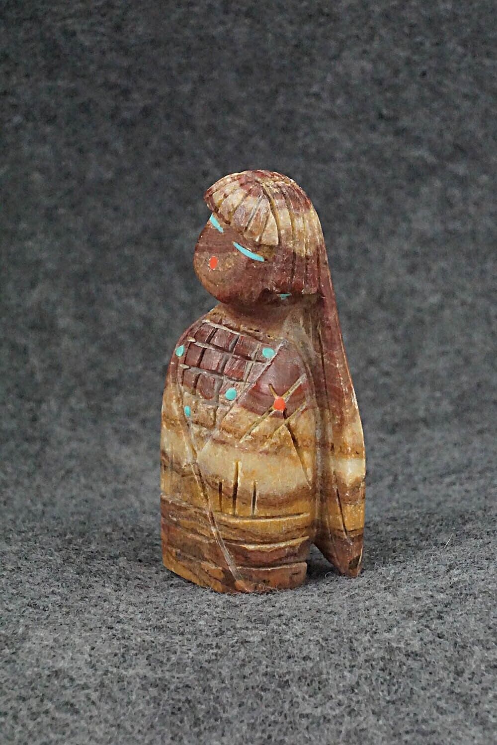 Corn Maiden Zuni Fetish Carving - Douglas Martza