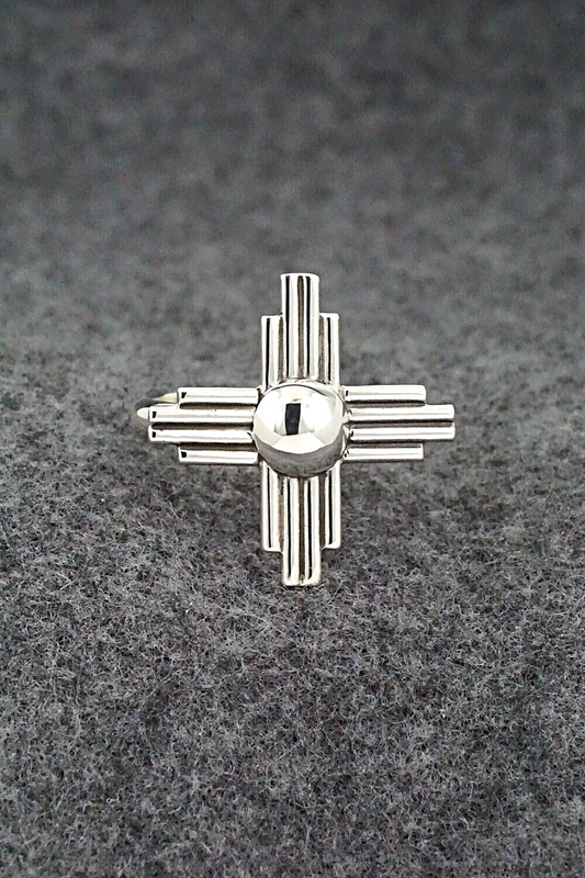 Sterling Silver Ring - Raymond Coriz - Size 9.75