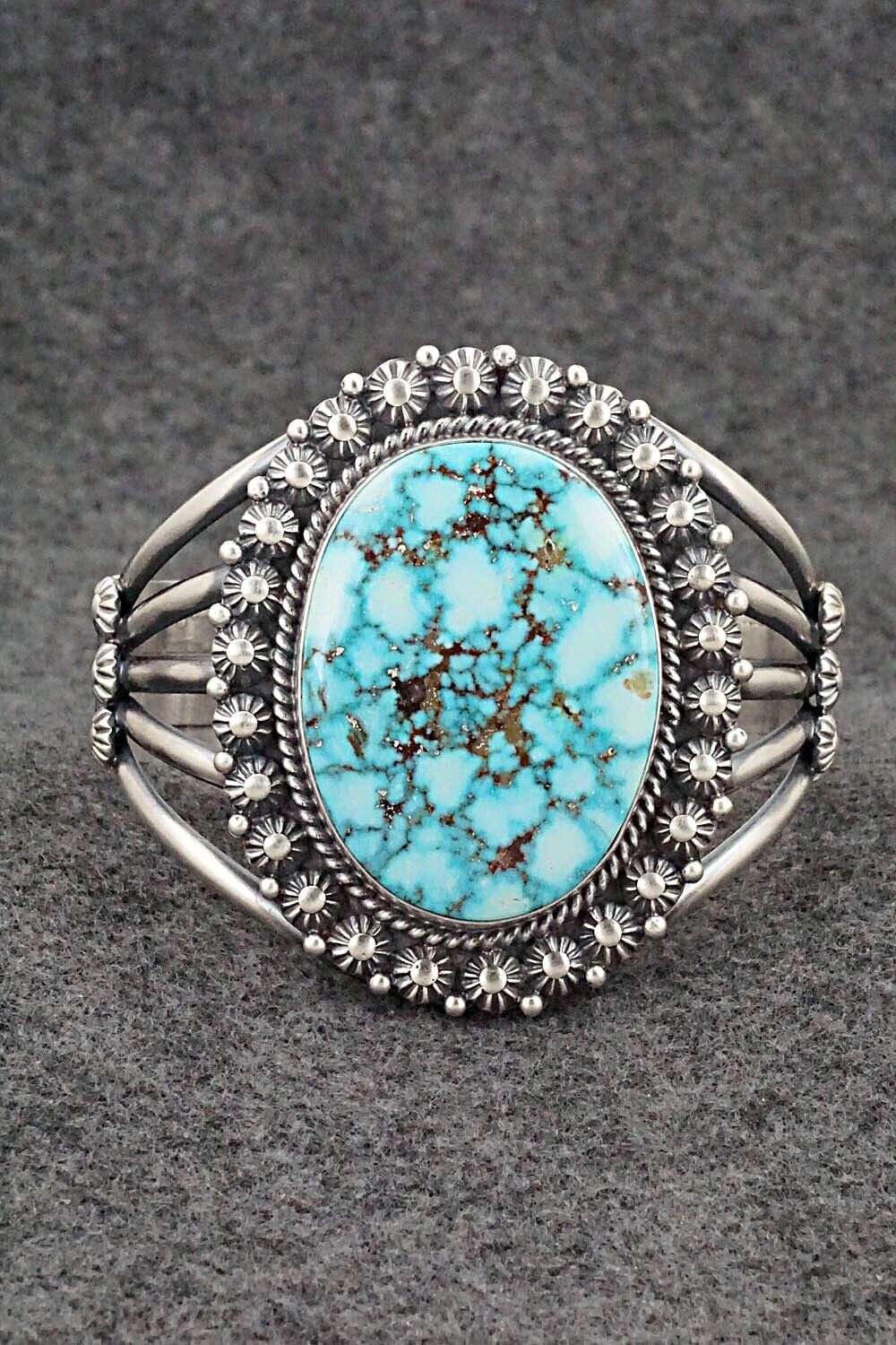 Turquoise & Sterling Silver Pendant Set - Raymond Delgarito