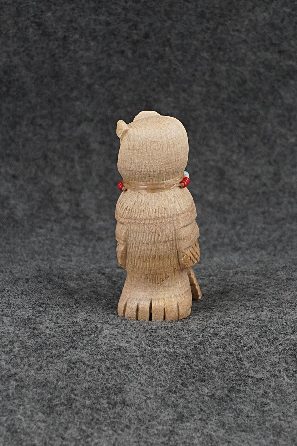Owl Zuni Fetish Carving - Douglas Martza