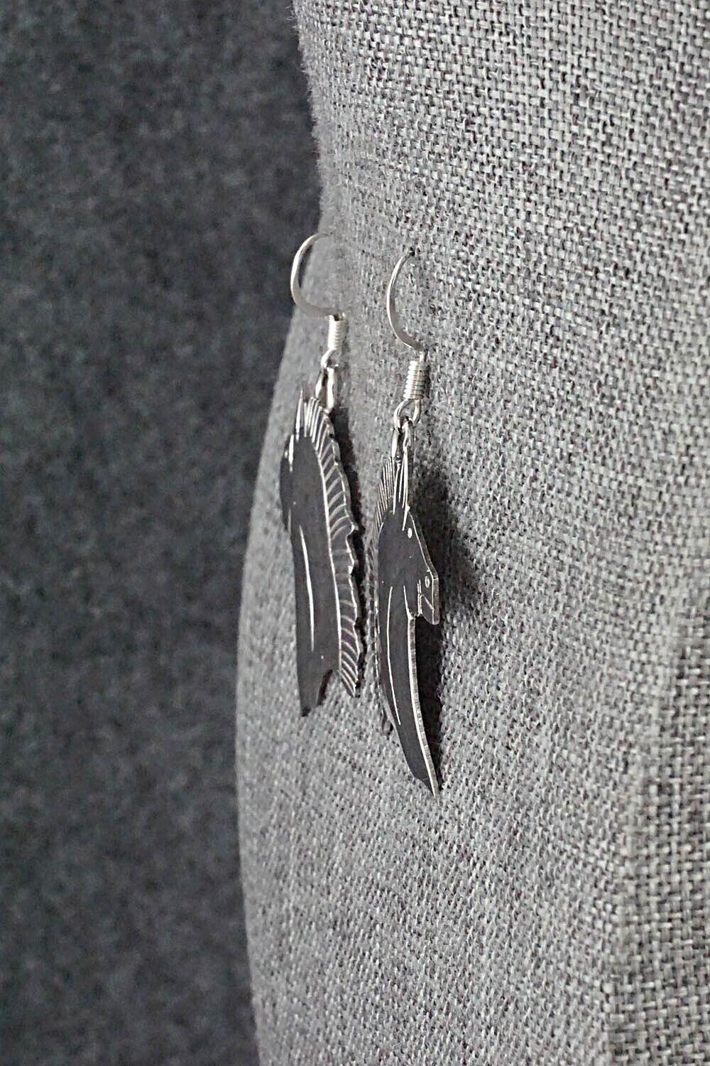 Sterling Silver Earrings - Louise Yazzie