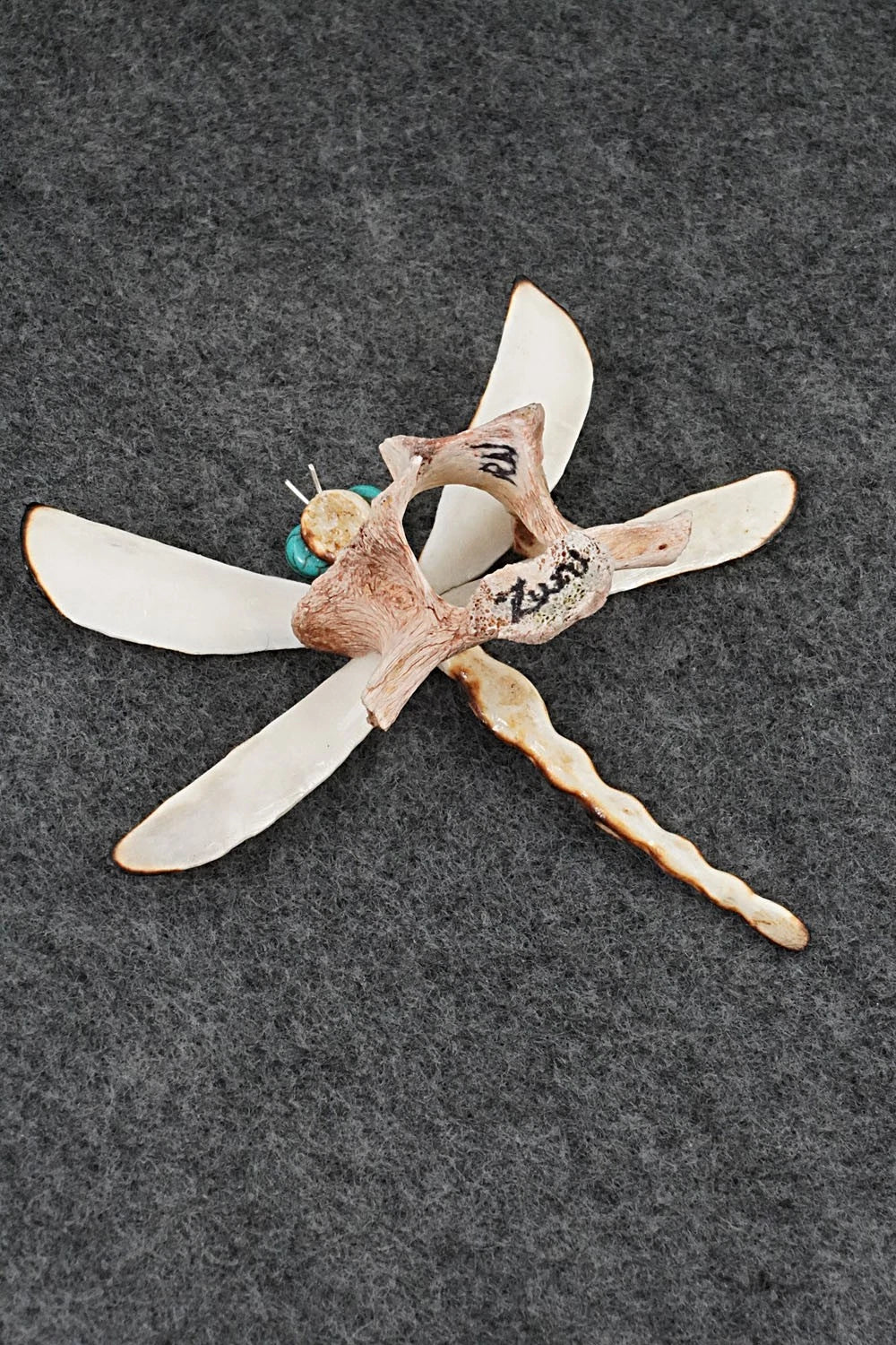 Dragonfly Zuni Fetish Carving - Ruben Najera