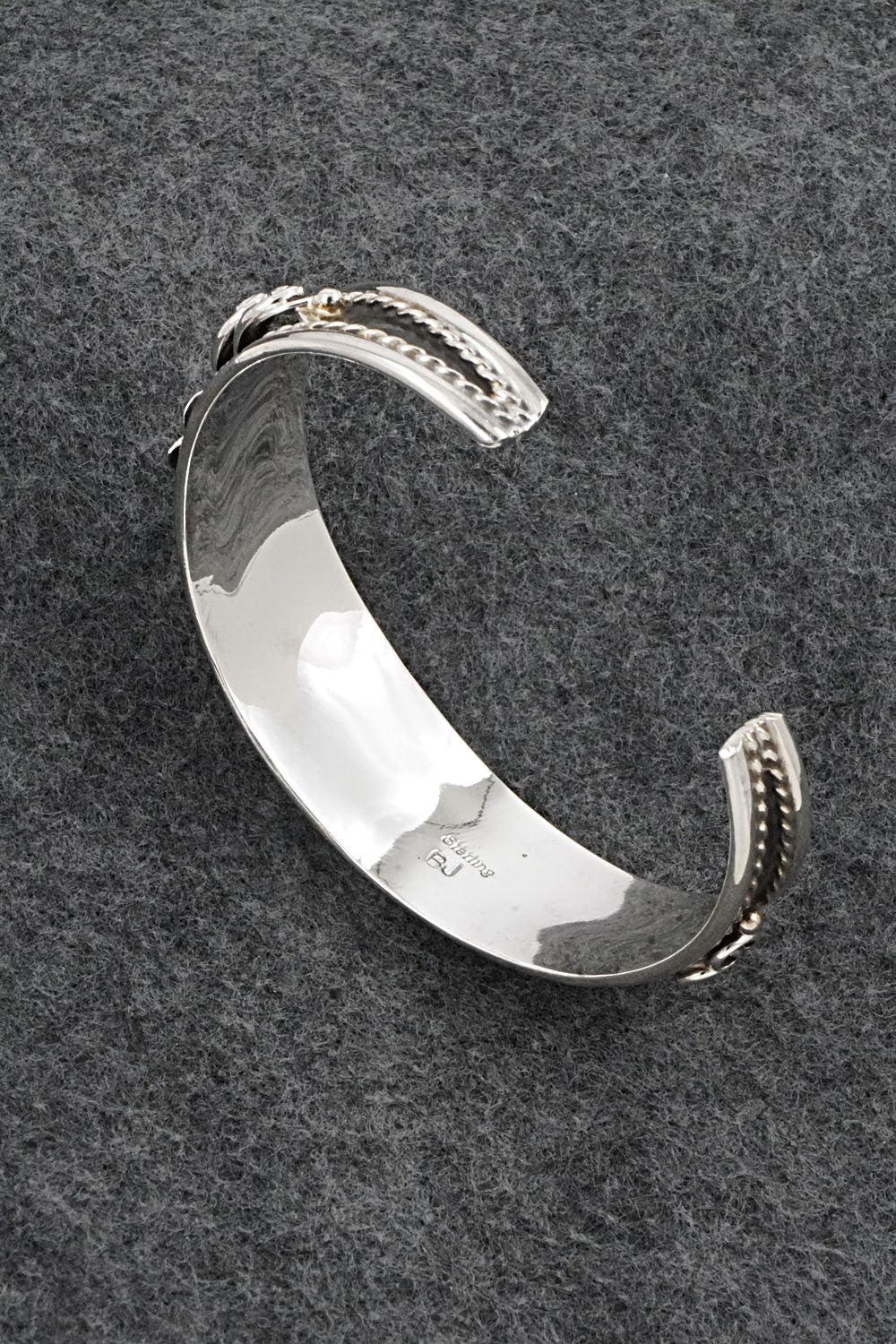 Turquoise & Sterling Silver Bracelet - Bessie Joe