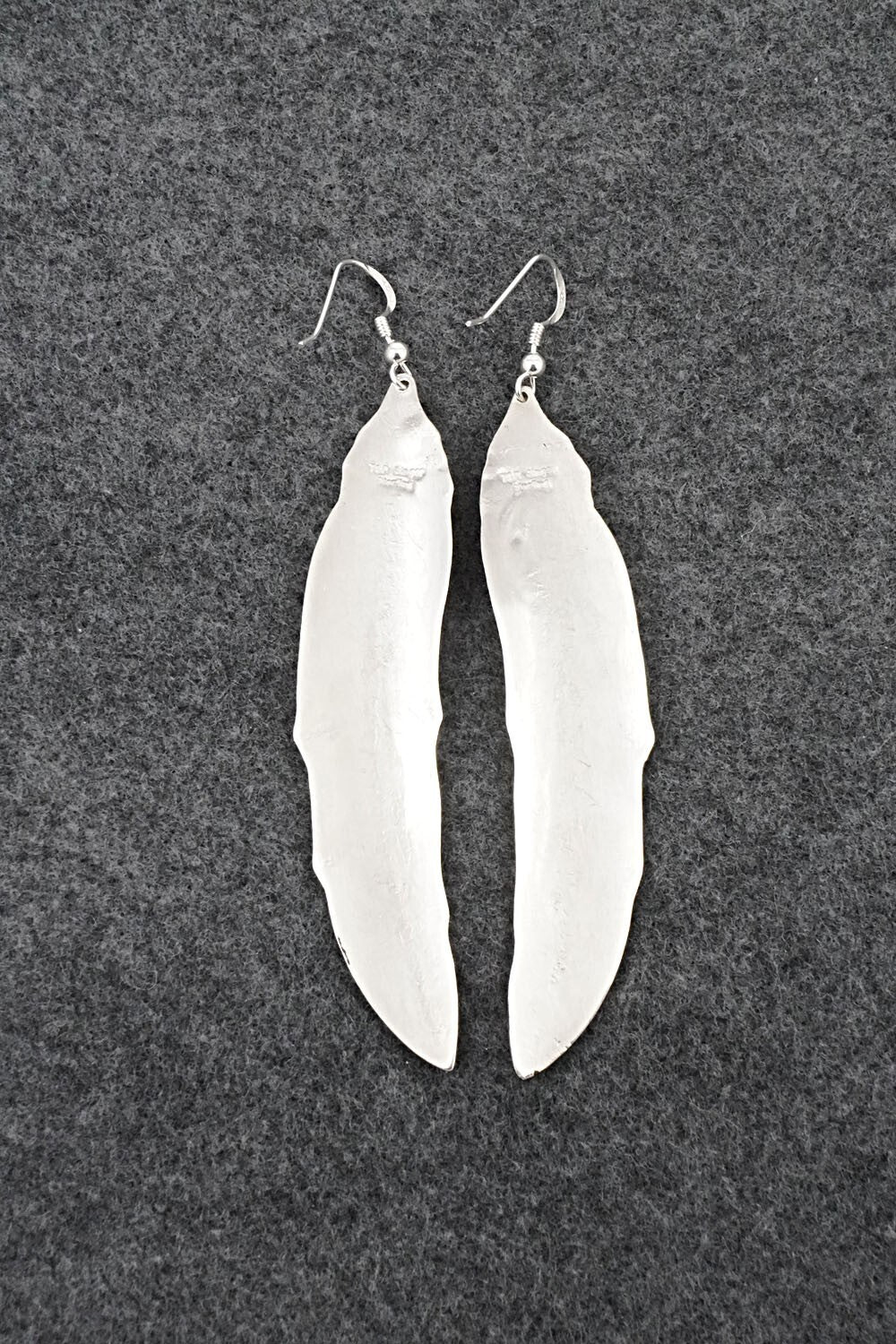 Onyx & Sterling Silver Earrings - Rosita Singer