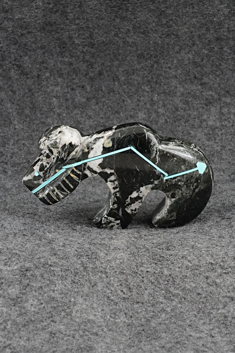 Ram Zuni Fetish Carving - Kenric Laiwakete