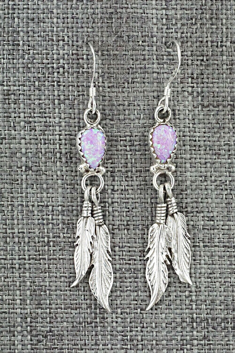 Opalite & Sterling Silver Earrings - Emery Spencer