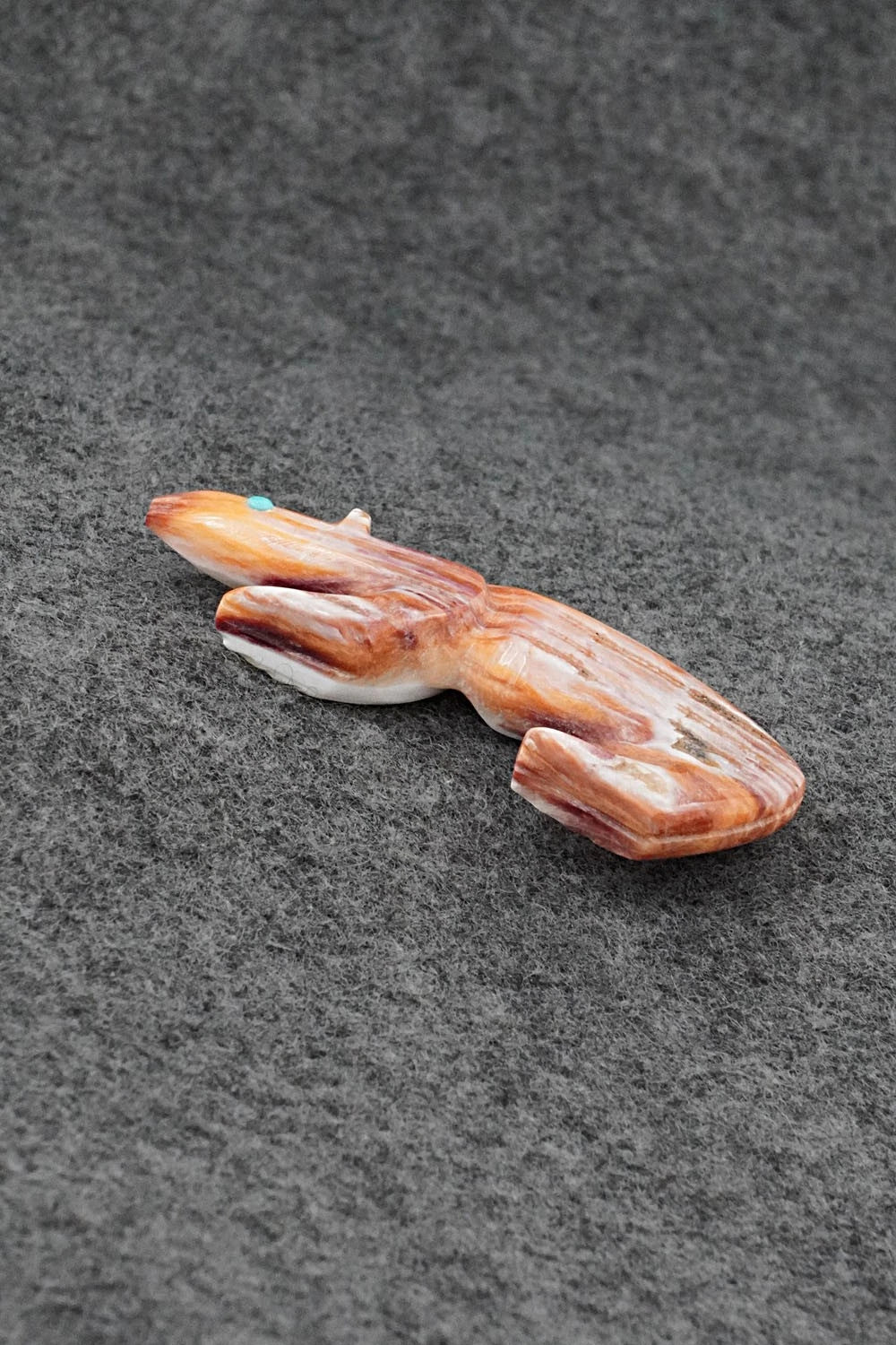 Mountain Lion Zuni Fetish Carving - Ronnie Lunasee