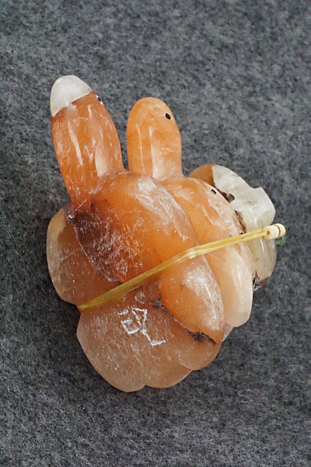 Turtles & Frog Zuni Fetish Carving - Ed Lementino