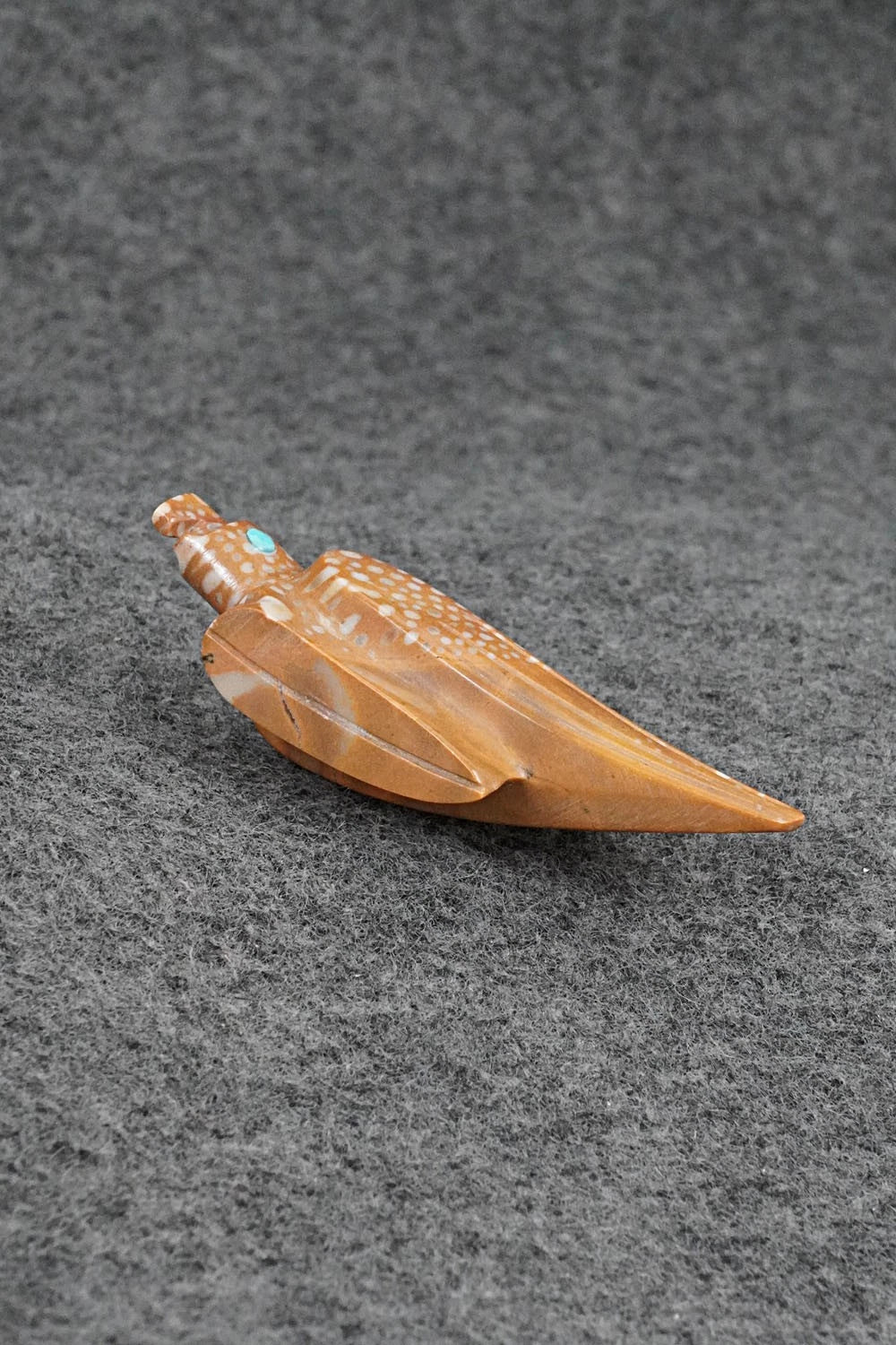 Eagle Zuni Fetish Carving - Ronnie Lunasee