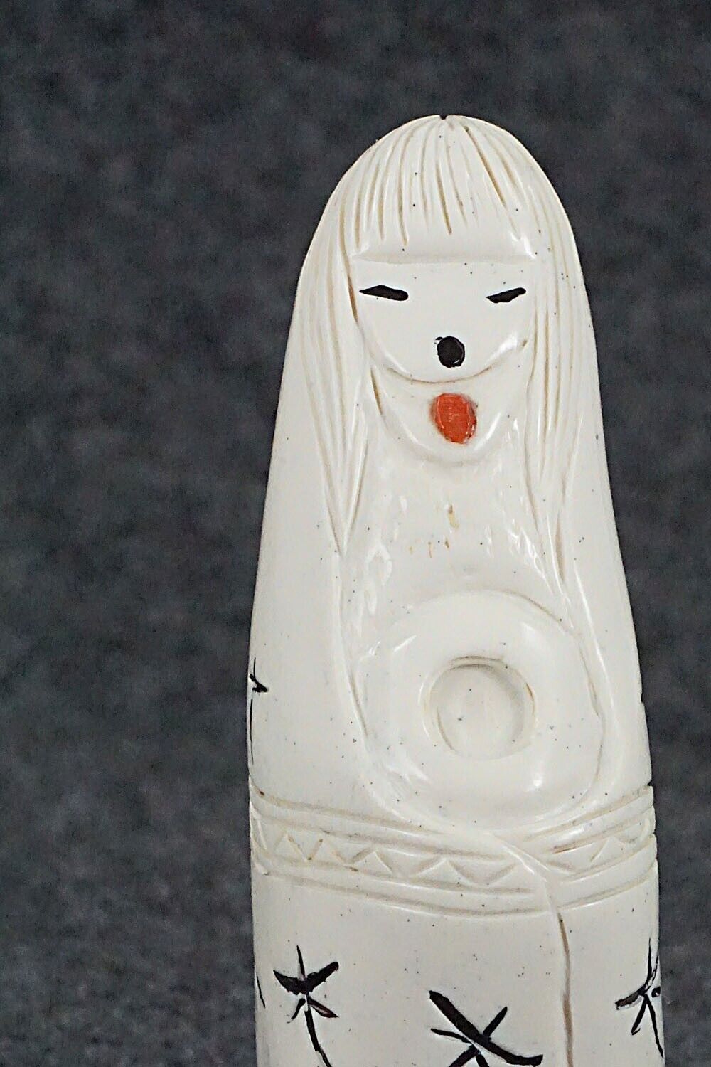 Corn Maiden Zuni Fetish Carving - Sandra Quandelacy